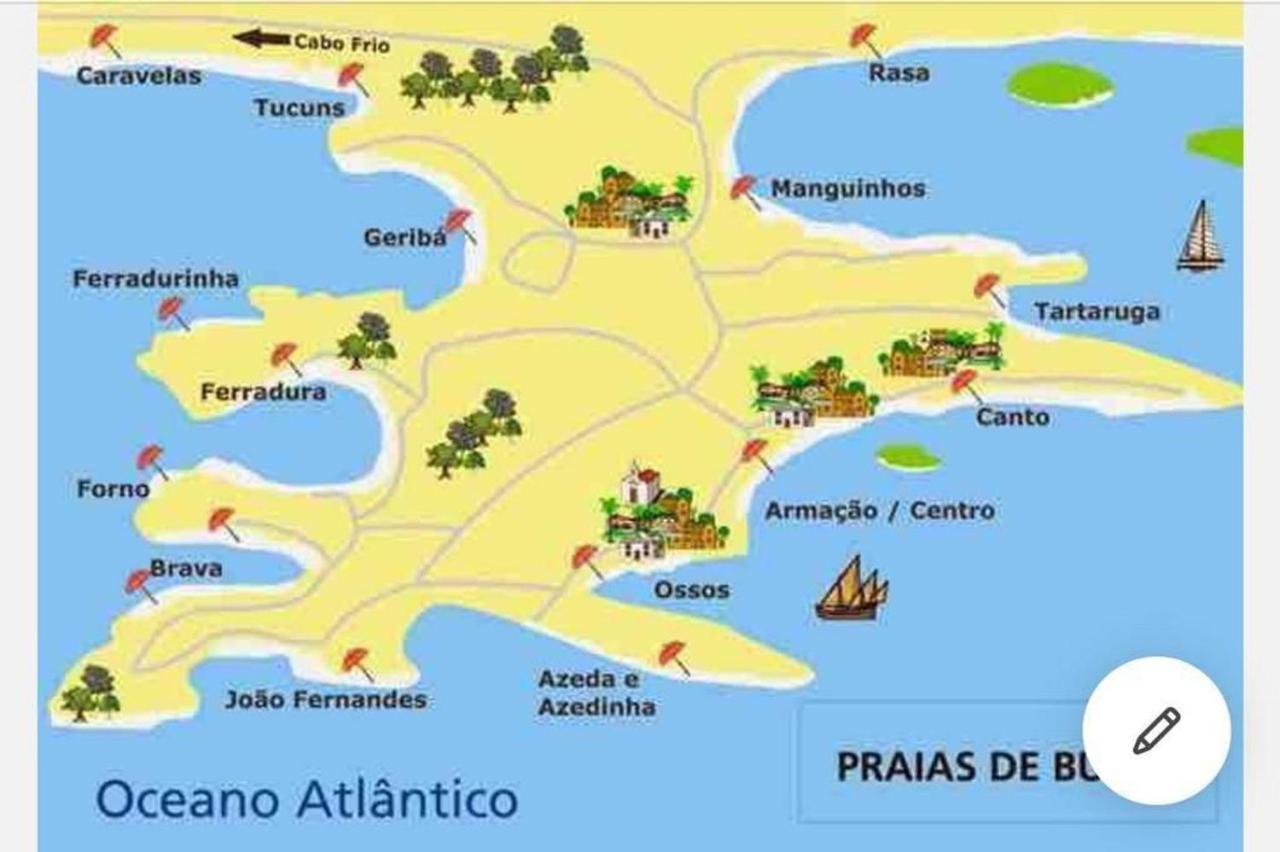 Caminhe Para A Praia De Manguinhos - Casa Decorada Com Wi Fi, Ar E Espaco Gourmet Búzios Zewnętrze zdjęcie